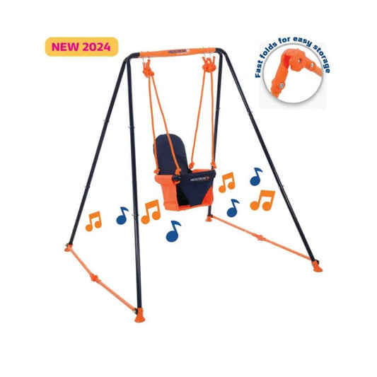 Hedstrom Fast Folding Musical Toddler Swing