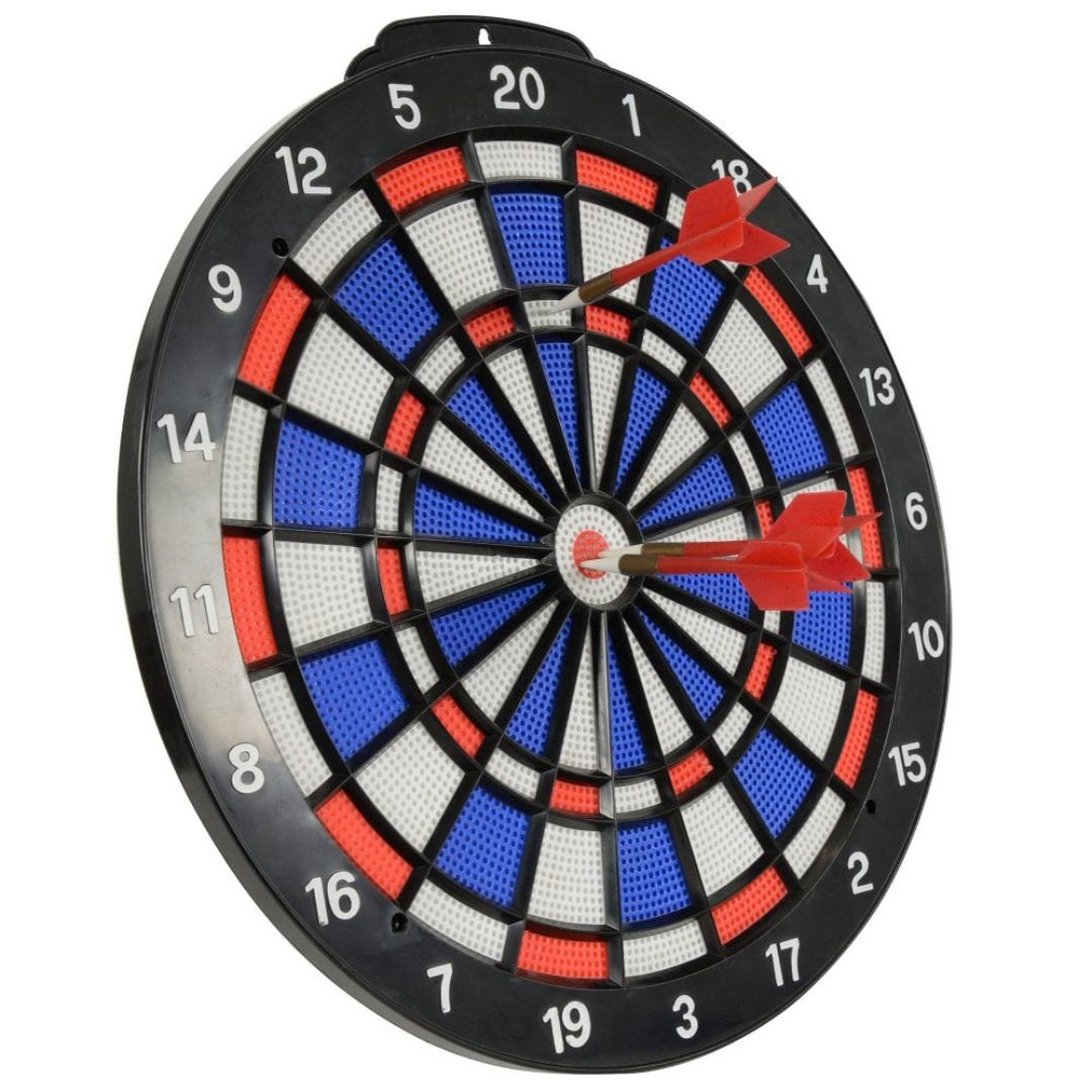 Hedstrom Safety Dart Board – Realistic Throw with Safer Plastic-Tip Darts