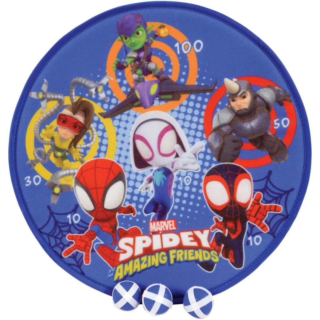 Spidey & His Amazing Friends 4-in-1 Garden Games Set – Outdoor Activity Pack for Kids