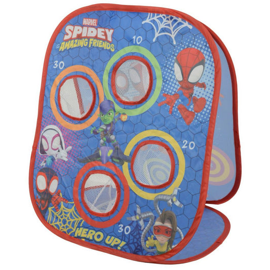 Spidey & His Amazing Friends Quick Up Bean Bag Toss & Target Game – Indoor & Outdoor Play for Kids