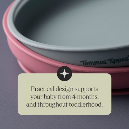 Tommee Tippee EasiStick Silicone Suction Plate