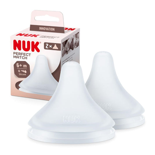 NUK Perfect Match Teat Silicone 2 Pack