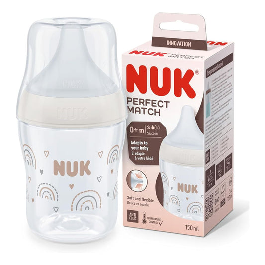 NUK Perfect Match Temperature Control Bottle 150ml