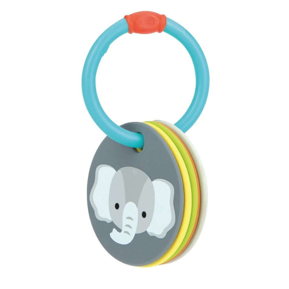 Nuby Silicone Flash Cards Teether