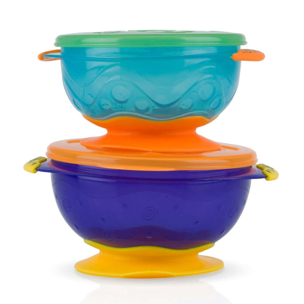 Stackable Suction Bowls (2 Pack)