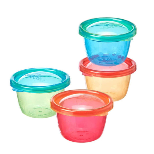 Nuby Garden Fresh Snack Pots 4 Pack