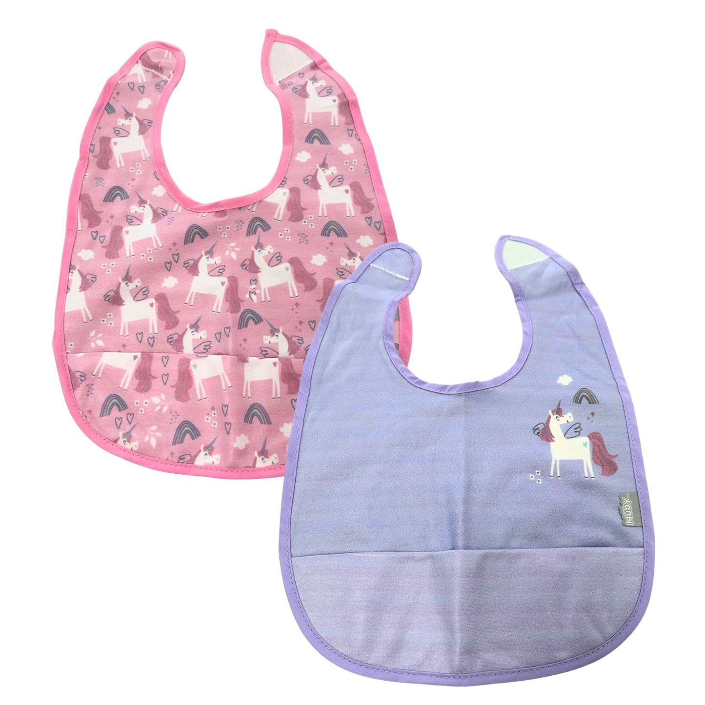 Nuby Catch All Bib Twin Pack