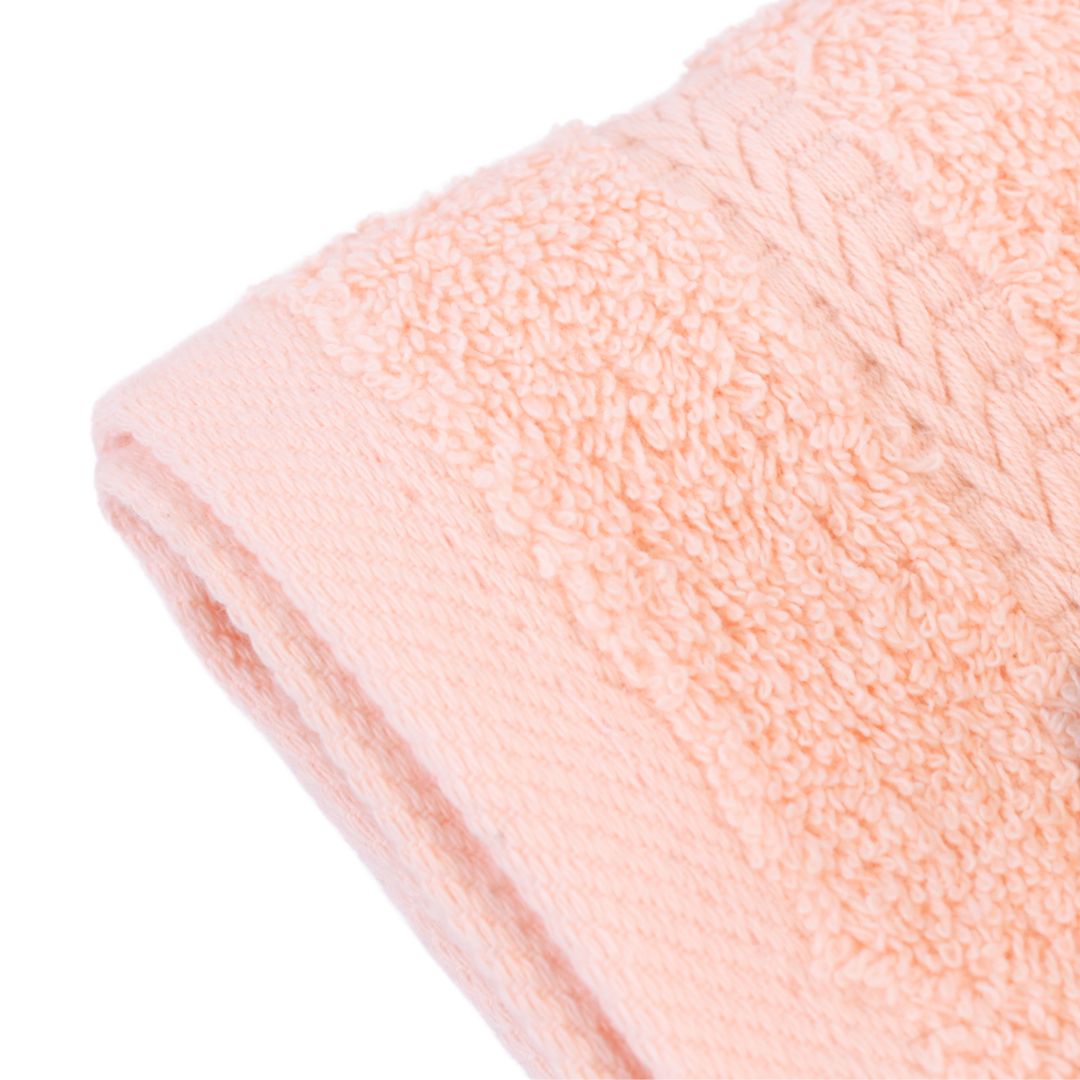 Westward Ho! 2pcs Face Towels - Super Soft 100% Combed Cotton, 390 GSM, Highly Absorbent & Gentle on Skin, 30x30, Various Colours