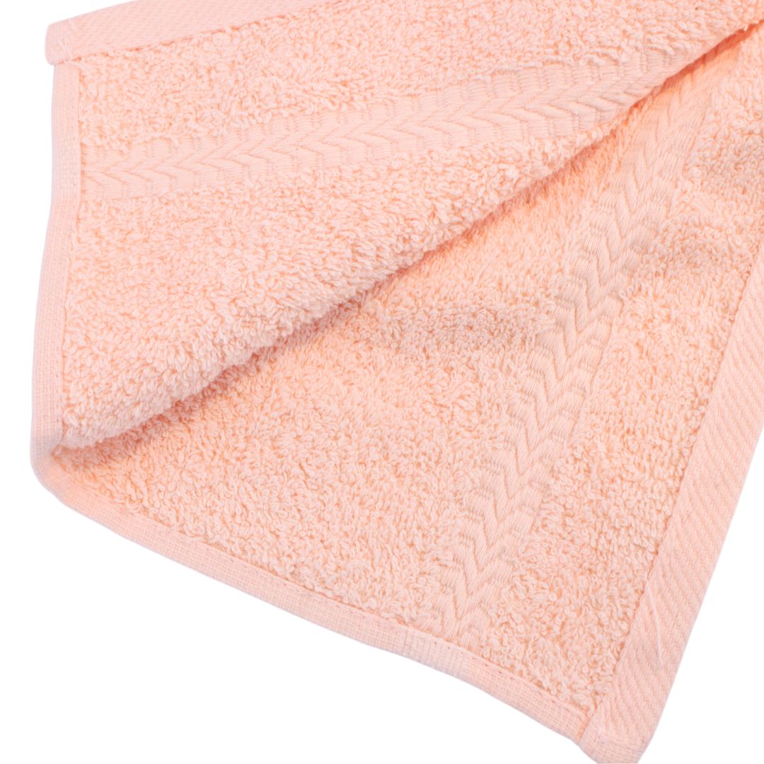 Westward Ho! 2pcs Face Towels - Super Soft 100% Combed Cotton, 390 GSM, Highly Absorbent & Gentle on Skin, 30x30, Various Colours