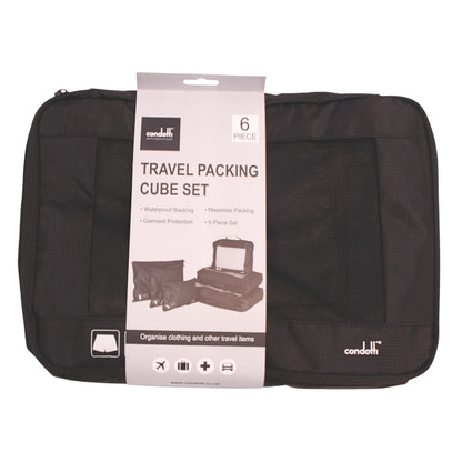 Condotti 6 Piece Packing Cube Set