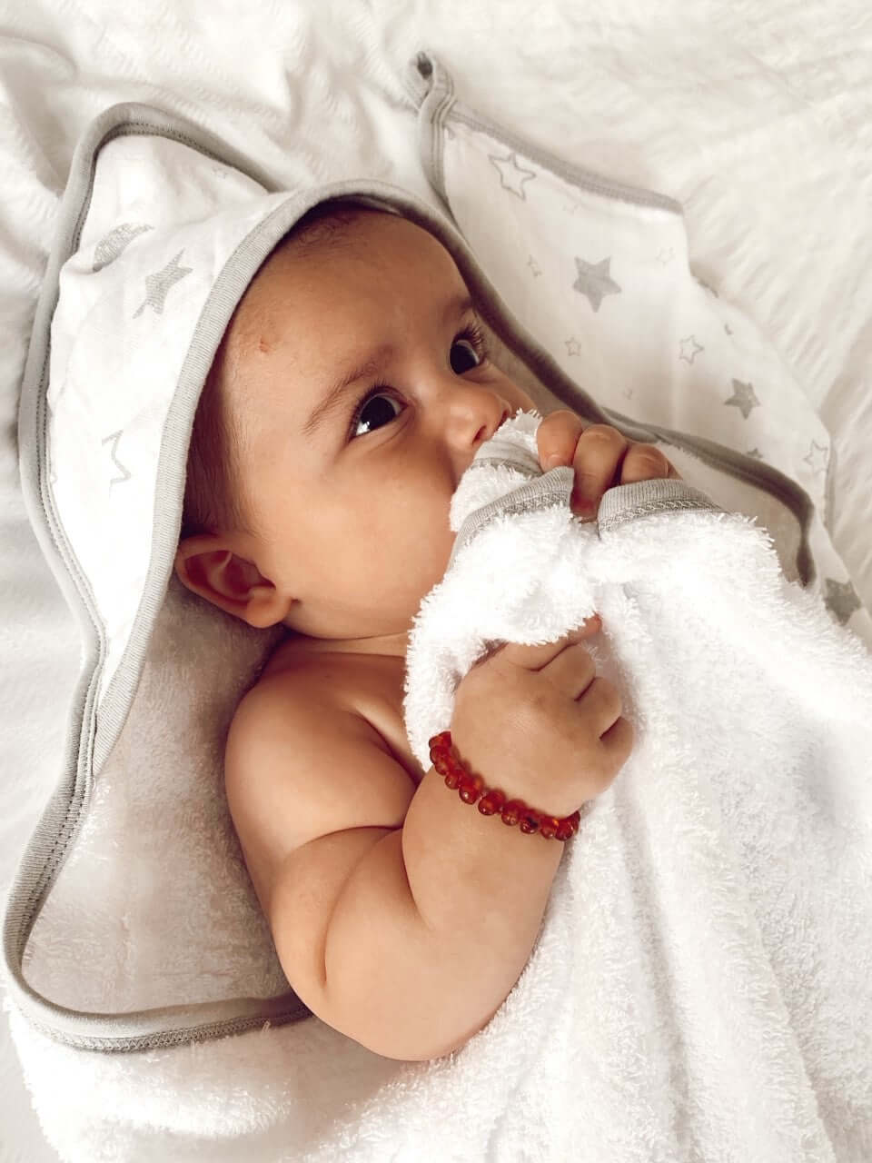 Baby Muslin Hooded Towel Set