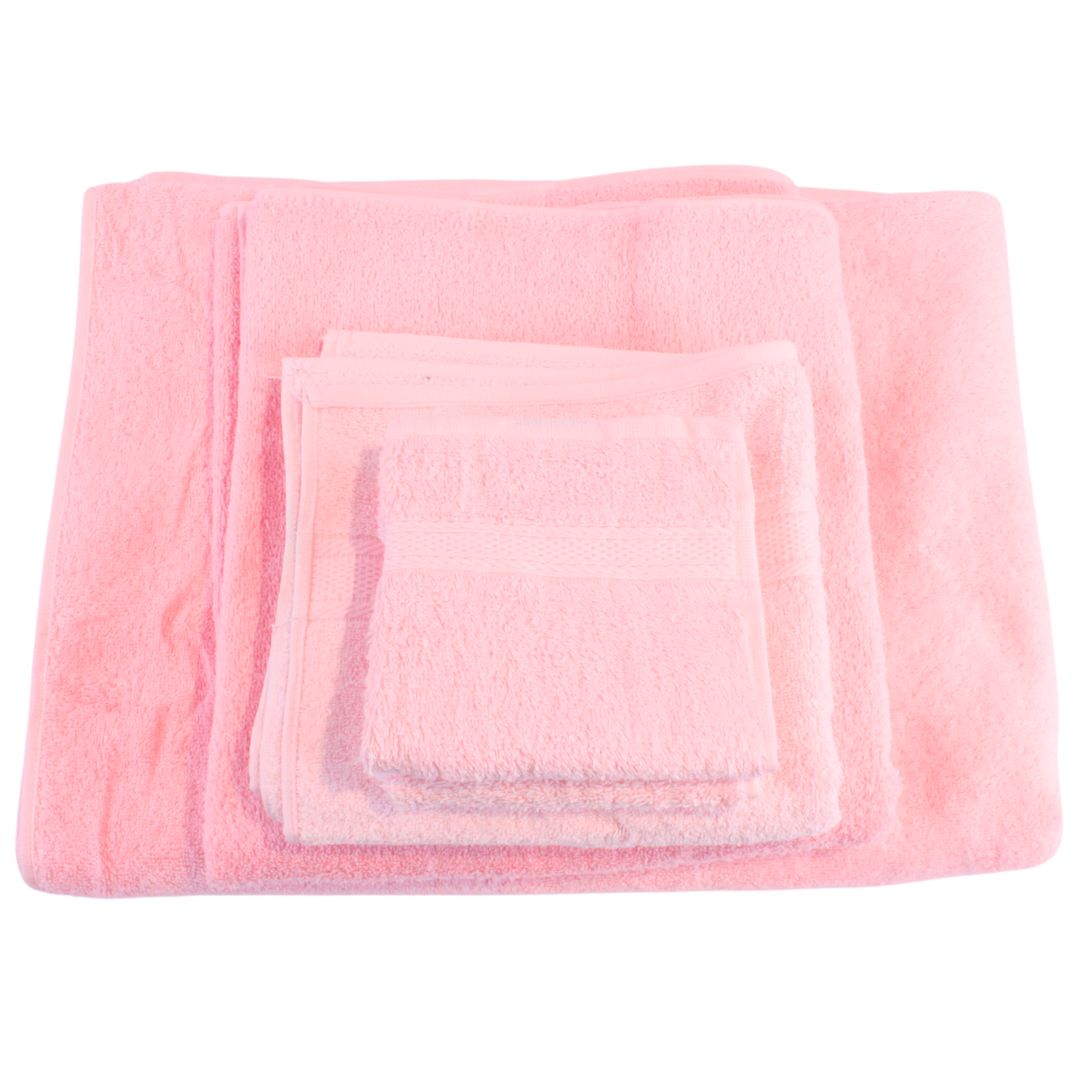 Go West 100% Super Soft Combed Cotton Towel Set – 500 GSM (Face Towels, Hand Towel, Bath Towel & Bath Sheet) – Ultra-Absorbent & Durable
