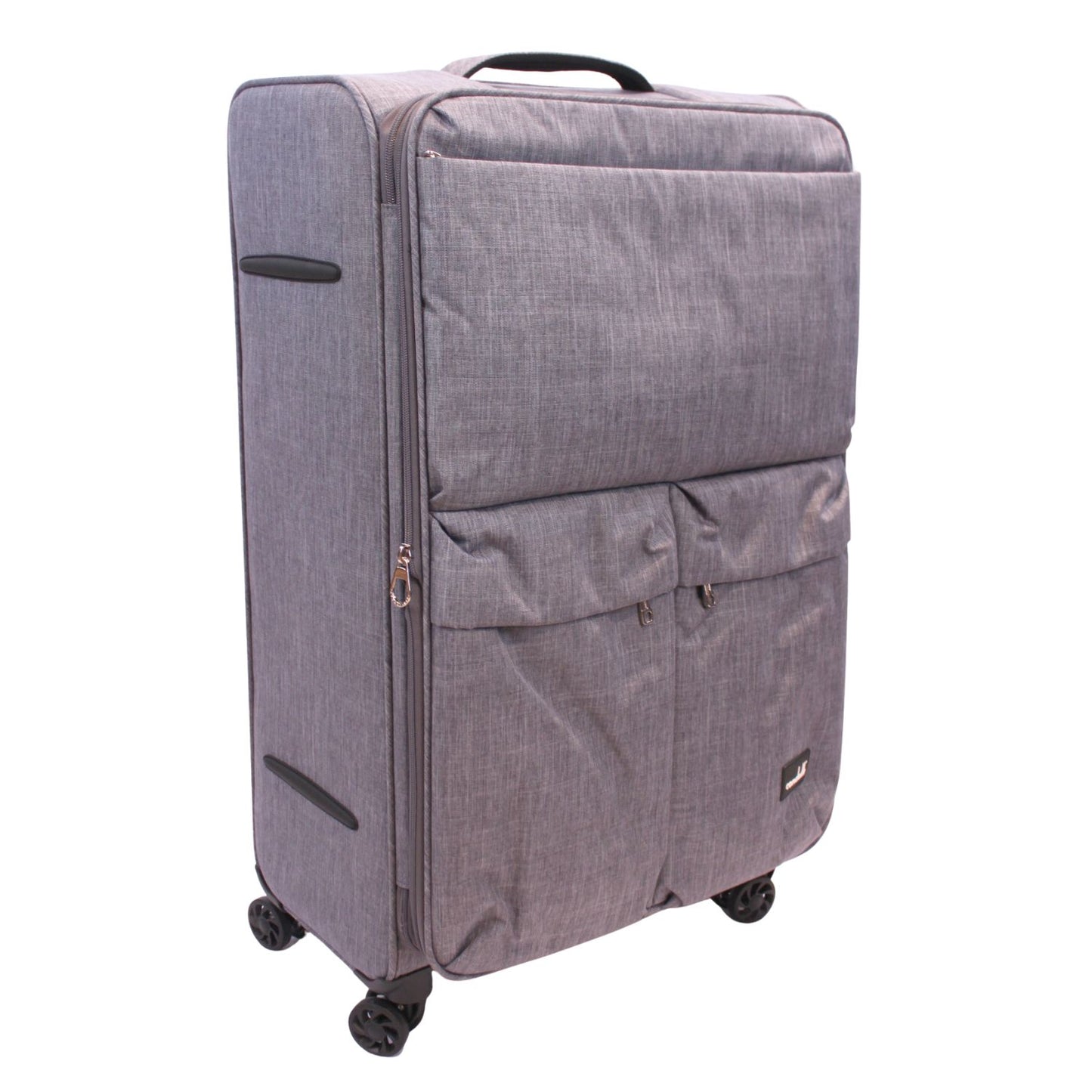 Condotti Pioneer 4 Piece Suitcase Set - 22", 24", 28", 32" Soft Shell Spinner Luggage