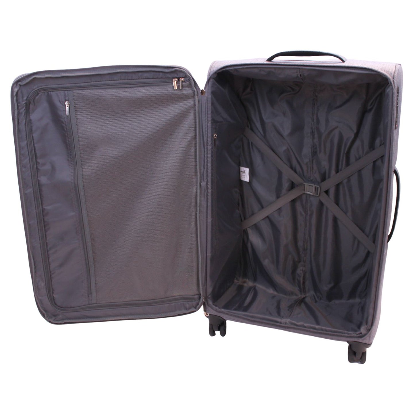 Condotti Pioneer 4 Piece Suitcase Set - 22", 24", 28", 32" Soft Shell Spinner Luggage