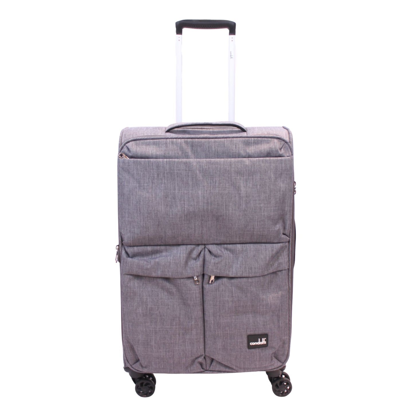Condotti Pioneer 5 piece Suitcase and Cabin Approved Backpack Set - 22", 24", 28", 32" Durable Spinner Luggage