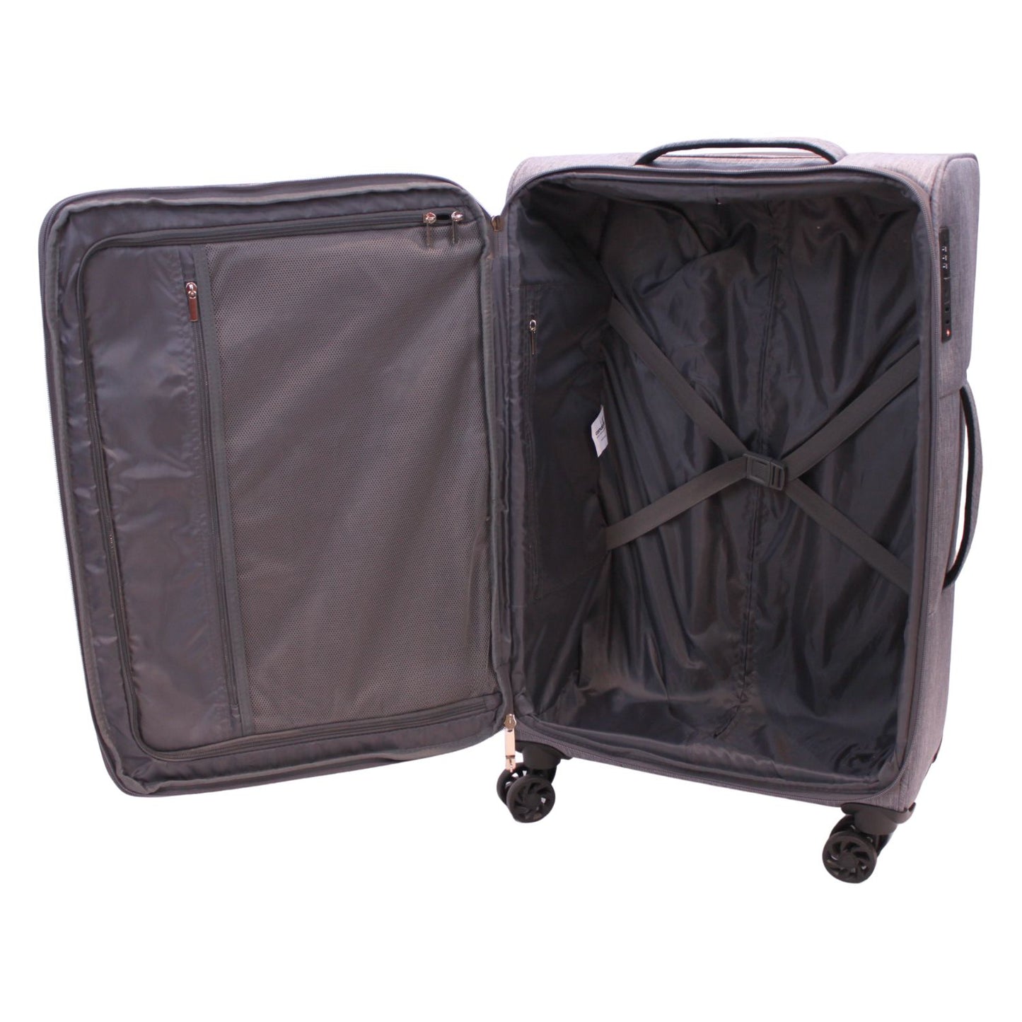 Condotti Pioneer 5 piece Suitcase and Cabin Approved Backpack Set - 22", 24", 28", 32" Durable Spinner Luggage