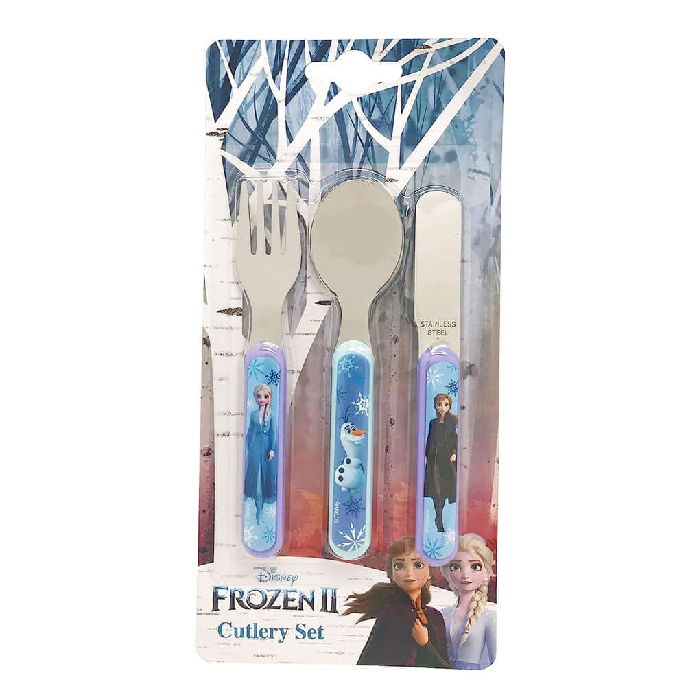Frozen II 3 Piece Metal Cutlery Set