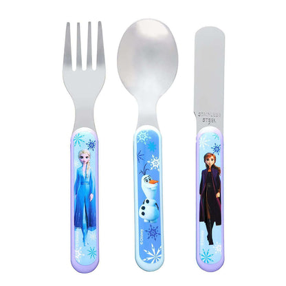 Frozen II 3 Piece Metal Cutlery Set