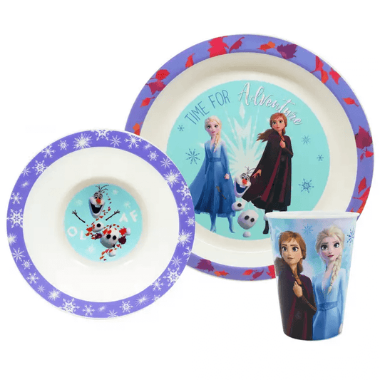 Frozen II 3 Piece PP Tableware Set