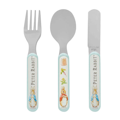Peter Rabbit Classic 3 Piece Metal Cutlery Set
