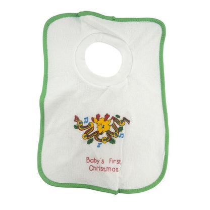 Junior Joy Baby Pullover Bibs, Pack of Soft Absorbent Cloth Feeding Bibs,2 Pack