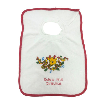 Junior Joy Baby Pullover Bibs, Pack of Soft Absorbent Cloth Feeding Bibs,2 Pack