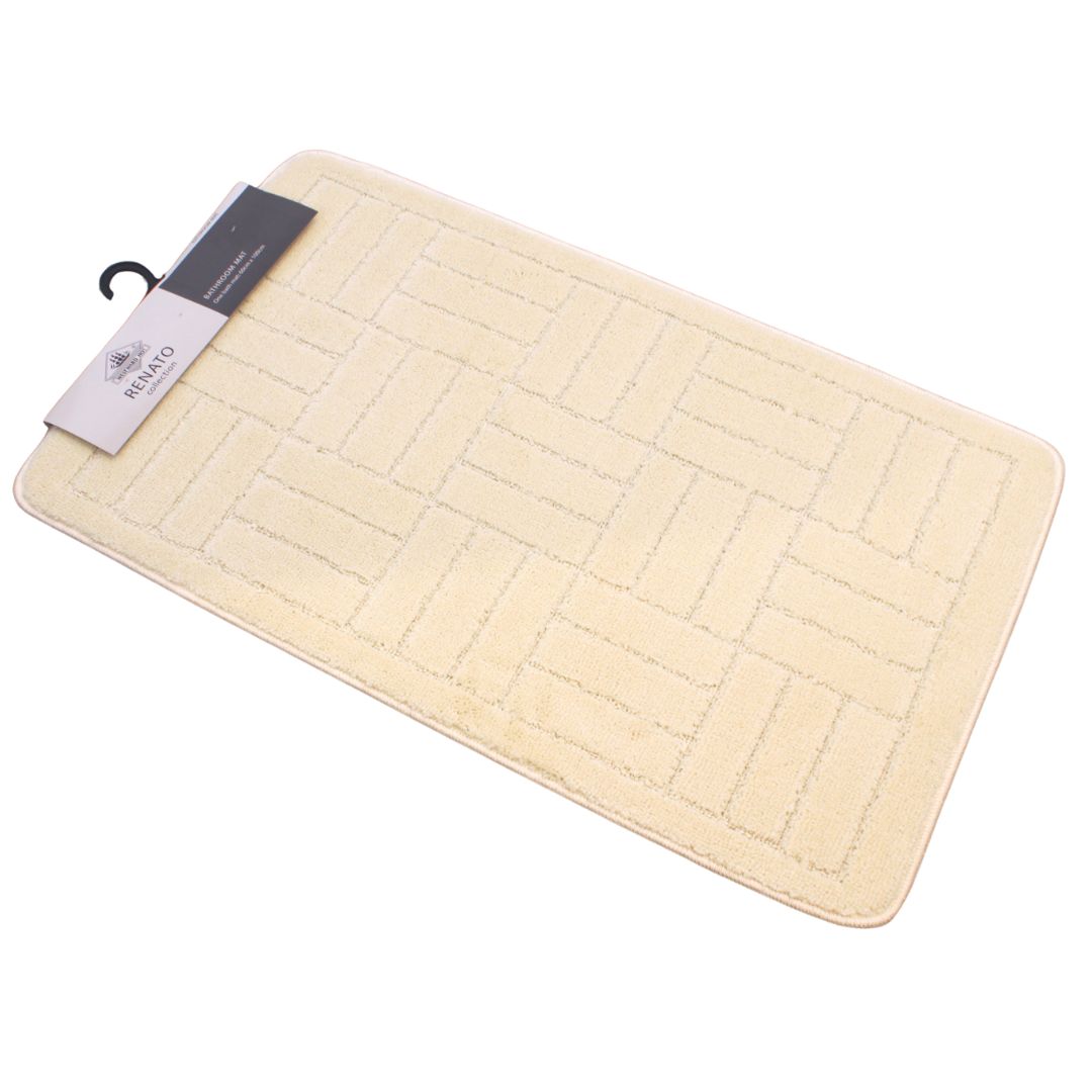 Westward Ho! Renato 1 Piece Large Bath Mat – Soft 100% Polypropylene 60 x 100 cm