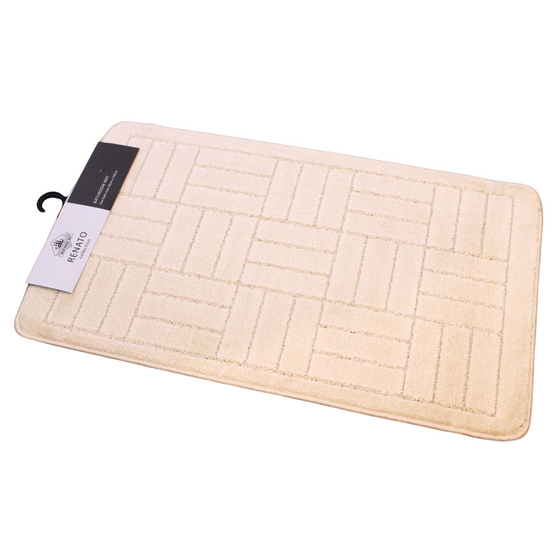Westward Ho! Renato 1 Piece Large Bath Mat – Soft 100% Polypropylene 60 x 100 cm