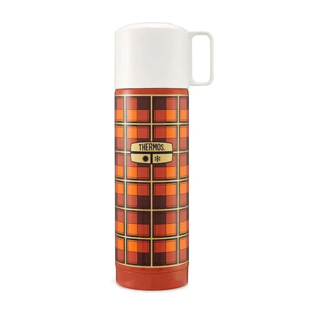 Revival Stainless Steel Flask Plaid 500ml 3 Pack