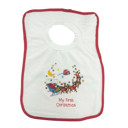Junior Joy Baby Pullover Bibs, Pack of Soft Absorbent Cloth Feeding Bibs,2 Pack