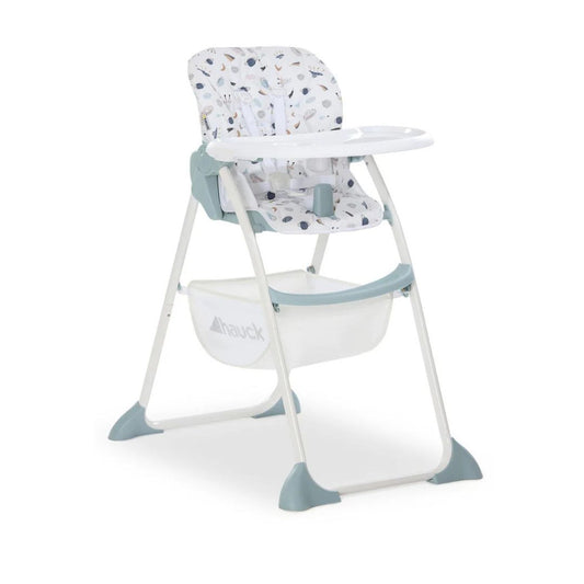 Hauck Sit N Fold Highchair Mickey Mouse Grey Foldable and Adjustable for 6–36 Months