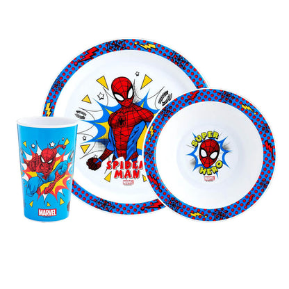 Spider-Man Pop 3 Piece Tableware Set