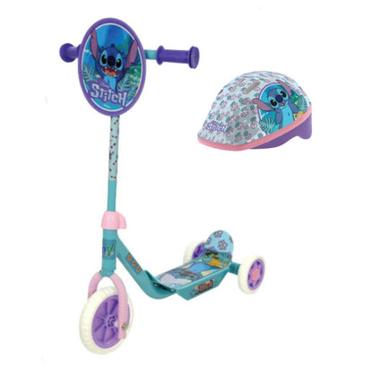 Stitch Tri Scooter and Helmet Bundle