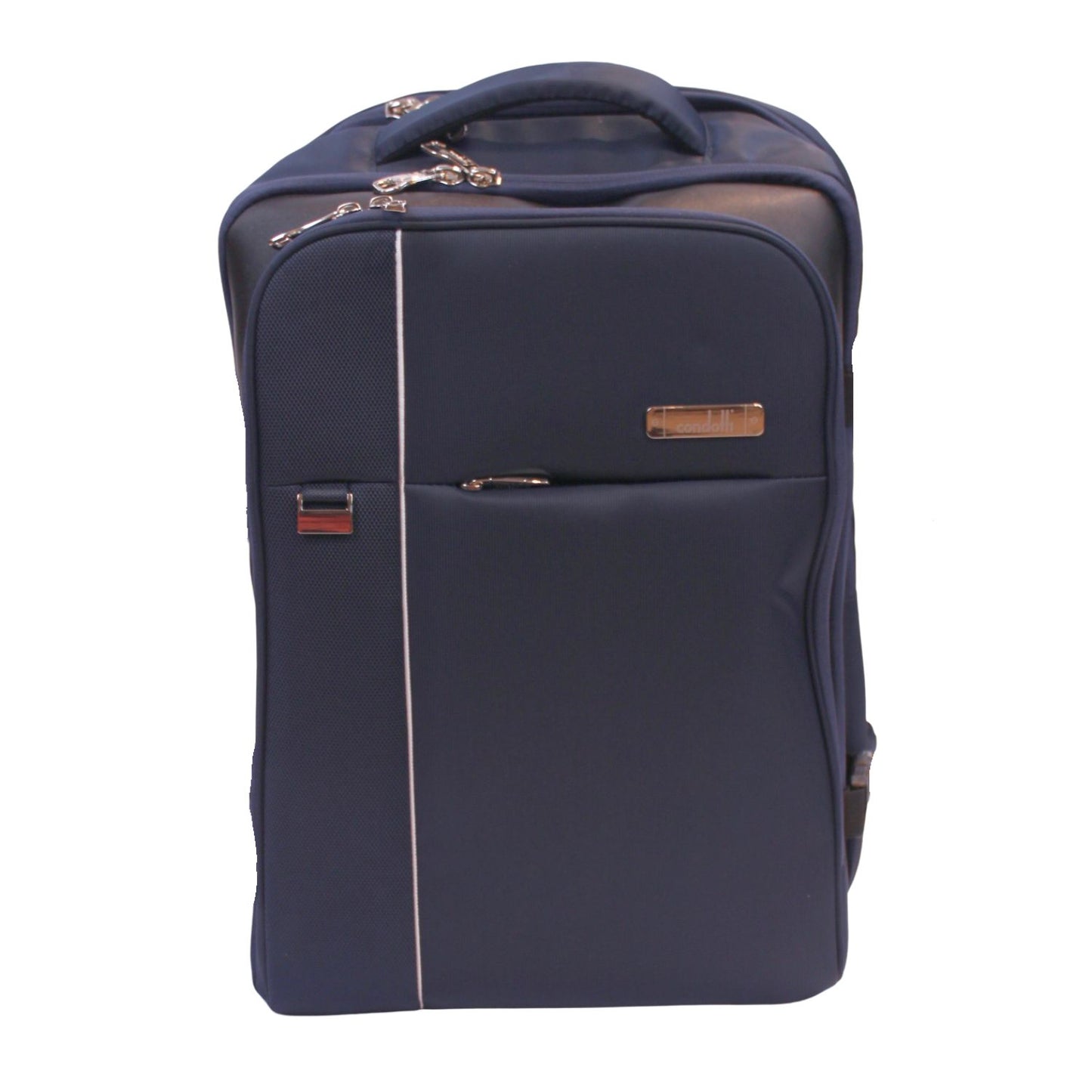 Condotti Stratos 5 piece Suitcase and Cabin Approved Backpack Set - 22", 24", 28", 32" Durable Spinner Luggage