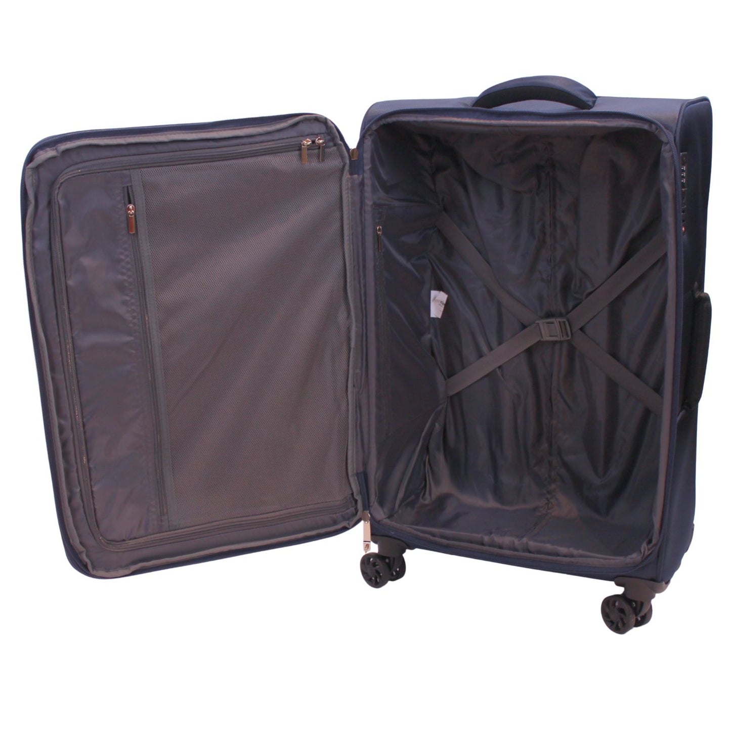 Condotti Stratos 5 piece Suitcase and Cabin Approved Backpack Set - 22", 24", 28", 32" Durable Spinner Luggage