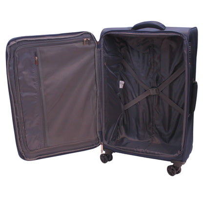 Condotti Stratos 5 piece Suitcase and Cabin Approved Backpack Set - 22", 24", 28", 32" Durable Spinner Luggage