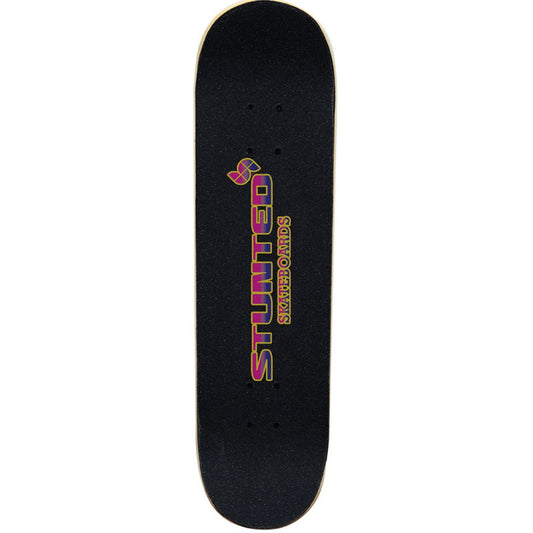 Stunted Urban Design Intermediate Skateboard 7 Ply Deck ABEC 7 Bearings Kids and Teens