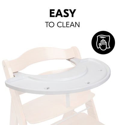 Hauck Alpha+ Play Tray White – Pearl and Bear