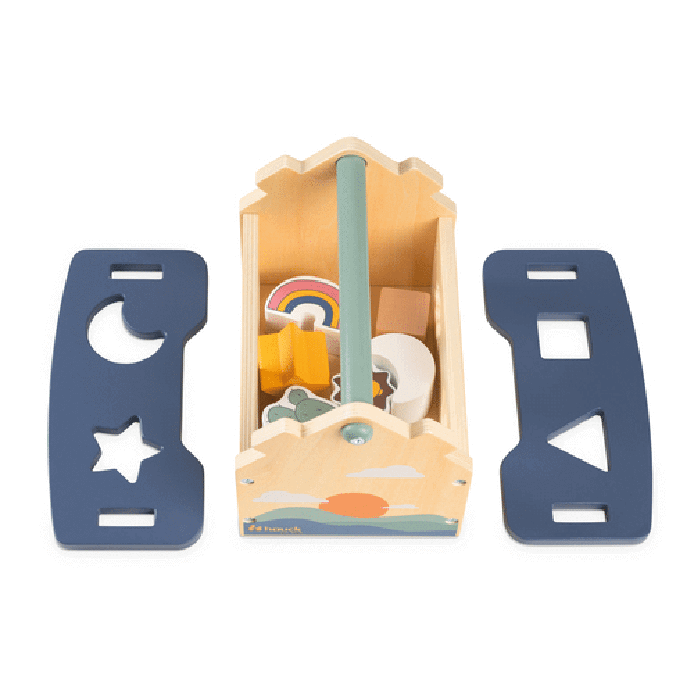 Sort N Build Wooden Sorting Playset