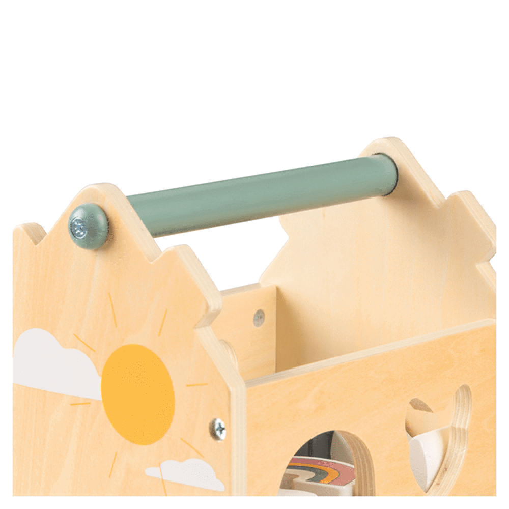 Sort N Build Wooden Sorting Playset