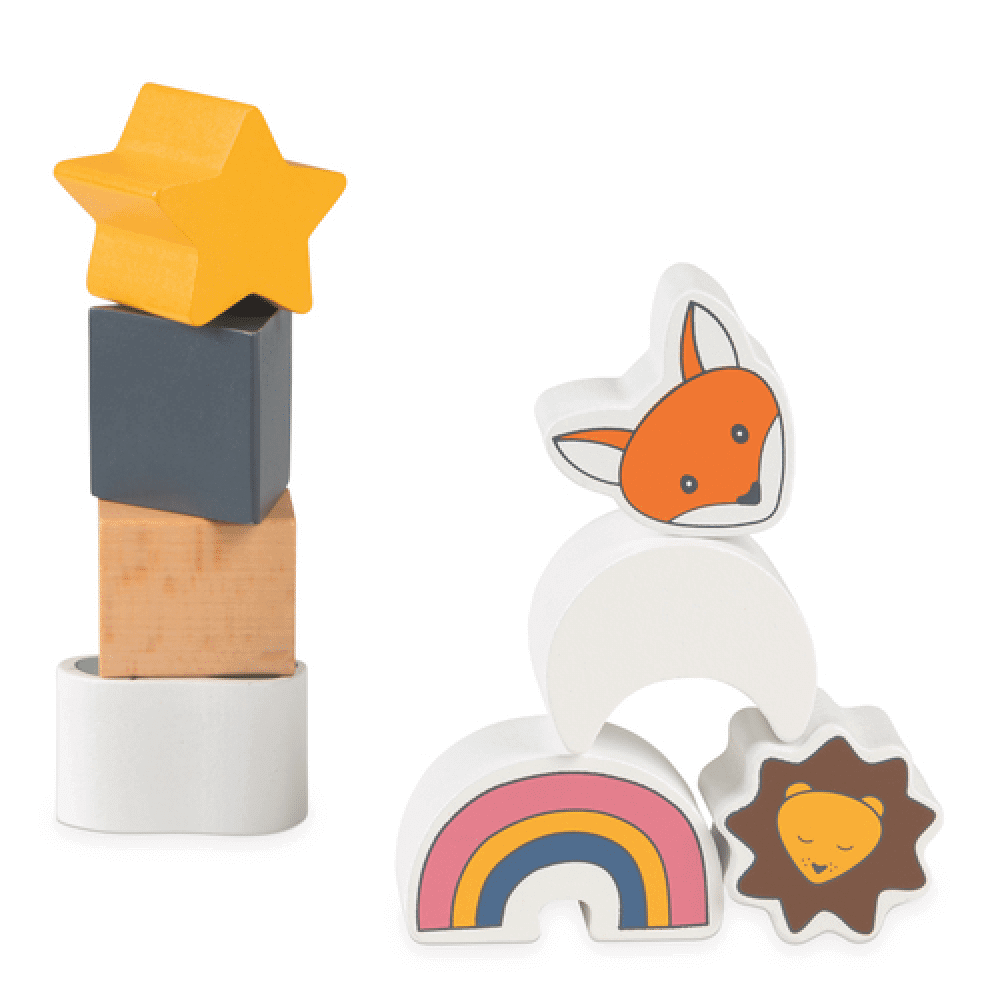 Sort N Build Wooden Sorting Playset