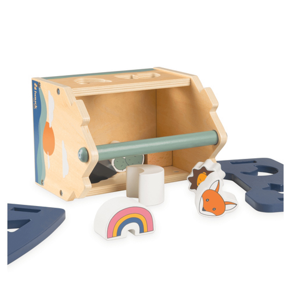 Sort N Build Wooden Sorting Playset