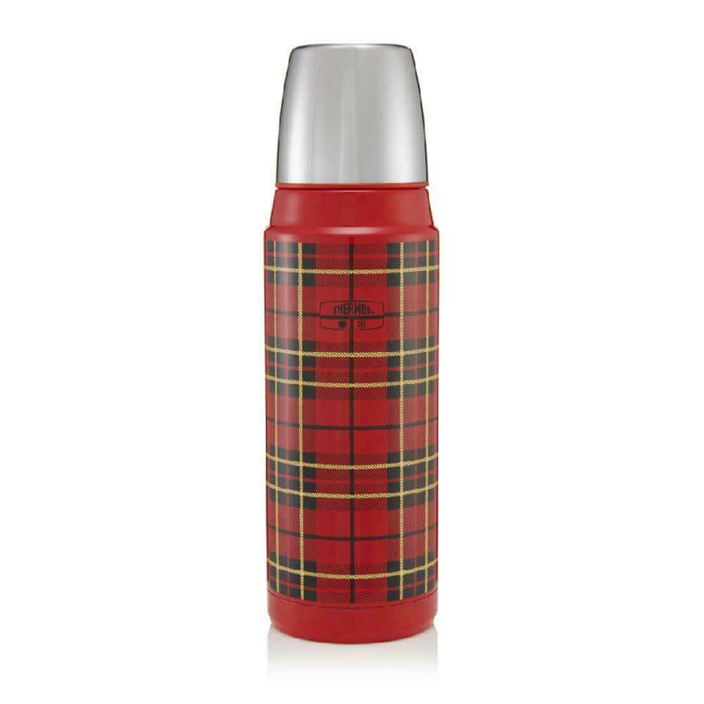 Retro Stainless Steel Flask 470ml