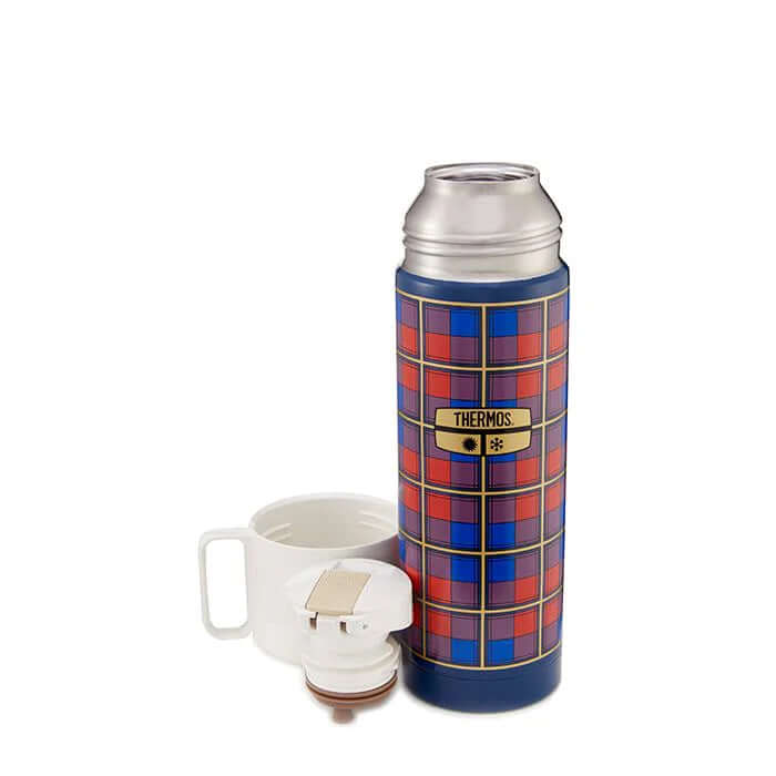 Revival Stainless Steel Flask Plaid 500ml