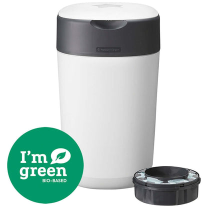 Tommee Tippee Newborn Feeding & Nursery Essentials Bundle – Steriliser, Bottle Starter Set-Blue, Bottle Warmer & Nappy Disposal System