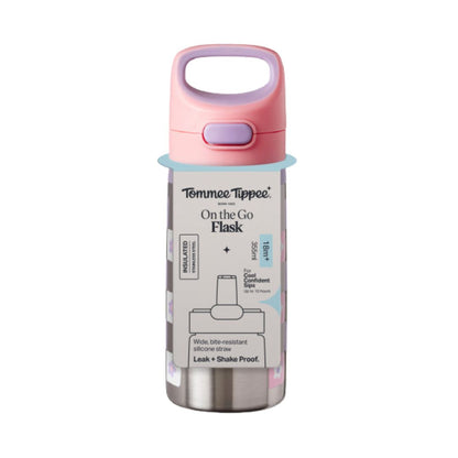 Tommee Tippee Stainless Steel Insulated Bottle Flask, 355ml, 18m+