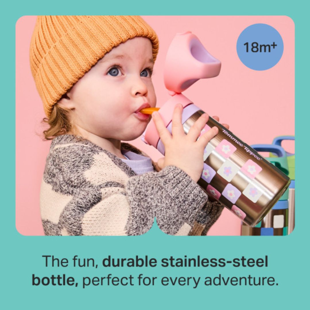 Tommee Tippee Stainless Steel Insulated Bottle Flask, 355ml, 18m+
