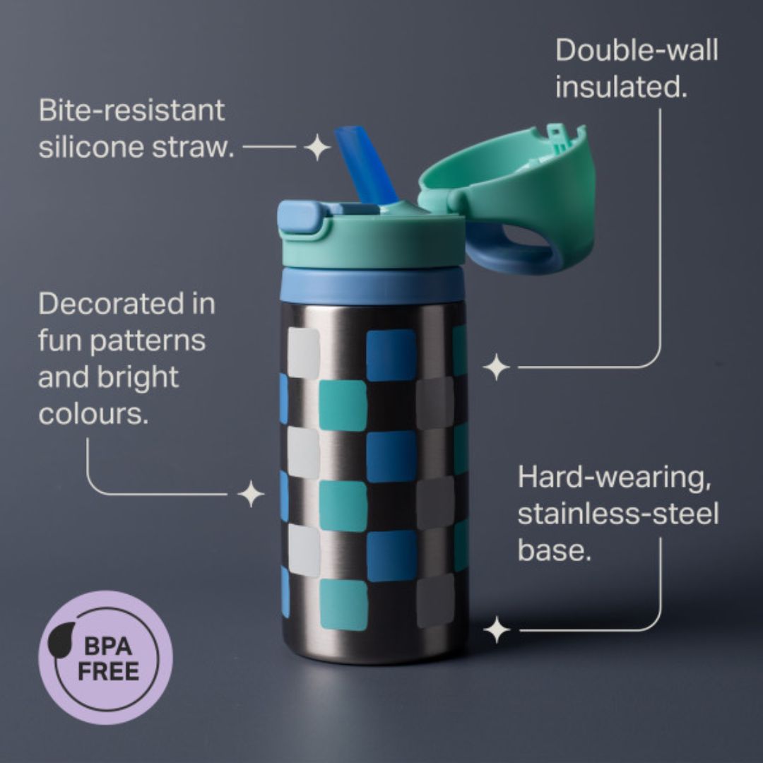 Tommee Tippee Stainless Steel Insulated Bottle Flask, 355ml, 18m+