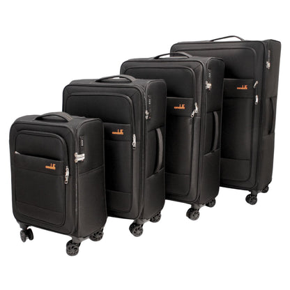 Condotti Triton 4 Piece Suitcase Set – 22” 24” 28” 32” Hardwearing Spinner Luggage
