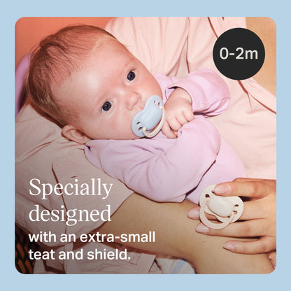 Tommee Tippee Newborn Dummies, 0-2 Months, 2 Pack